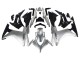 2013-2015 Silver Glossy Black Honda CBR500R Motorcycle Fairing