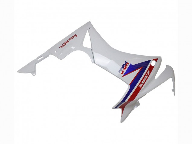 2013-2015 White Red Blue HRC Honda CBR500R Motorcycle Fairings