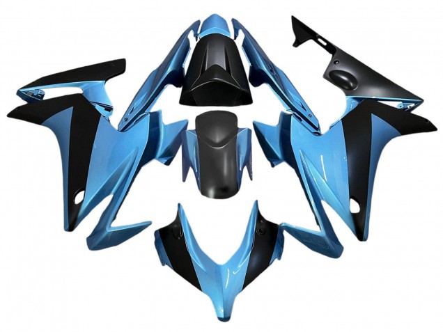 2013-2015 Light Blue Black Honda CBR500R Motorcycle Fairings