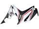 2016-2018 White Red Matte Black Honda CBR500R Motorcycle Fairings