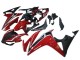 2016-2018 Red White Matte Black Honda CBR500R Motorcycle Fairings