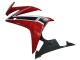 2016-2018 Red White Matte Black Honda CBR500R Motorcycle Fairings