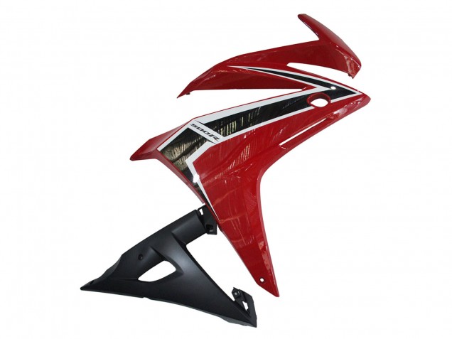 2016-2018 Red White Matte Black Honda CBR500R Motorcycle Fairings