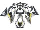 2019-2023 Silver Yellow Glossy Black Honda CBR500R Motorcycle Fairings