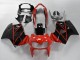 1998-2001 Red Glossy Black Stripe Honda VFR 800 Motorcycle Fairings