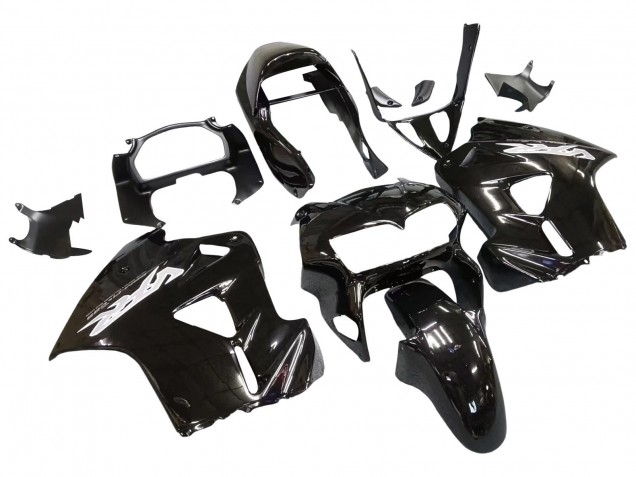 1998-2001 Glossy Black Honda VFR 800 Motorcycle Fairings
