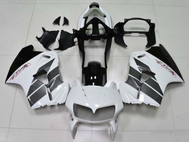 1998-2001 White Black Honda VFR 800 Motorcycle Fairings