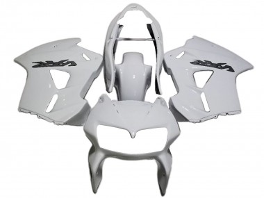 1998-2001 White Honda VFR 800 Motorcycle Fairings