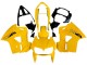1998-2001 Yellow Honda VFR 800 Motorcycle Fairings