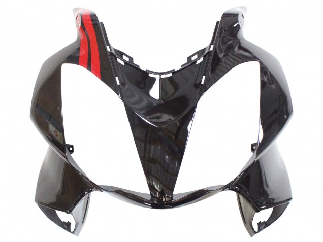 2002-2013 Glossy Black Red Honda VFR 800 Motorcycle Fairings