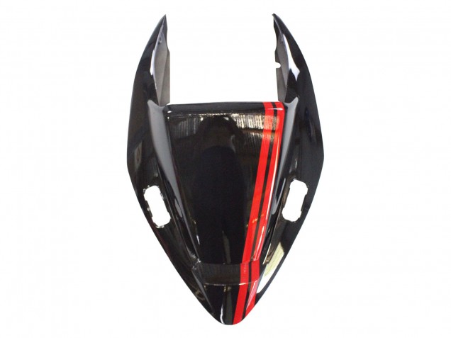 2002-2013 Glossy Black Red Honda VFR 800 Motorcycle Fairings