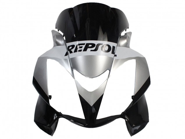 2002-2013 Silver Glossy Black Repsol Honda VFR 800 Motorcycle Fairings