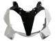 2002-2013 Pearl White Glossy Black Decal Honda VFR 800 Motorcycle Fairings