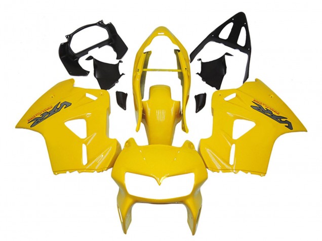 2002-2013 Yellow Honda VFR 800 Motorcycle Fairings