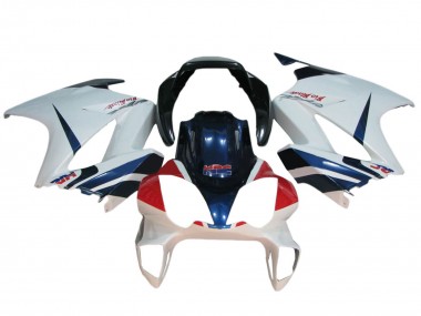 2002-2013 White Red Dark Blue HRC Honda VFR 800 Motorcycle Fairings