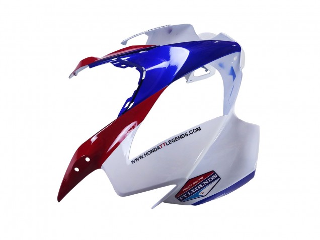 2002-2013 White Red Blue Motul Honda VFR 800 Motorcycle Fairings