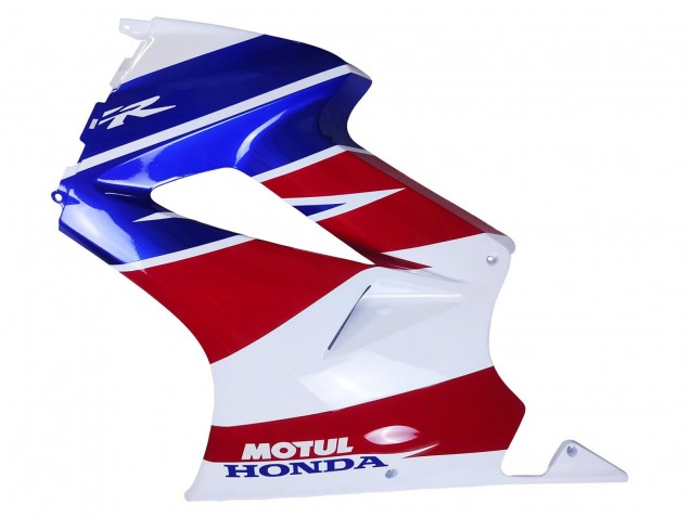 2002-2013 White Red Blue Motul Honda VFR 800 Motorcycle Fairings