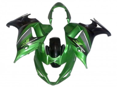 2008-2013 Green Black Suzuki GSX650F Motorcycle Fairings