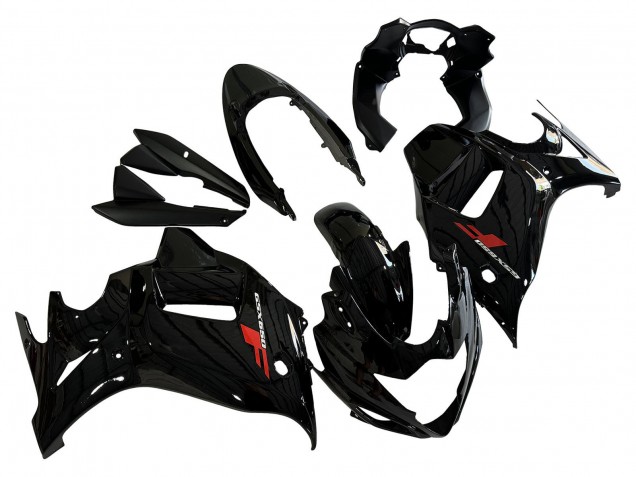 2008-2013 Glossy Black Suzuki GSX650F Motorcycle Fairings