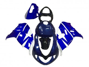 1998-2003 Blue White Glossy Black Suzuki TL1000R Motorcycle Fairings