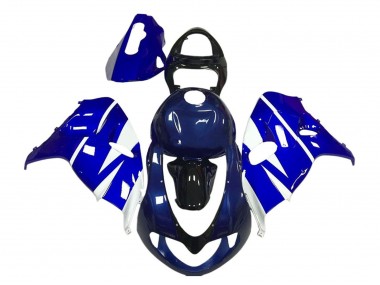 1998-2003 Blue White Glossy Black Suzuki TL1000R Motorcycle Fairings