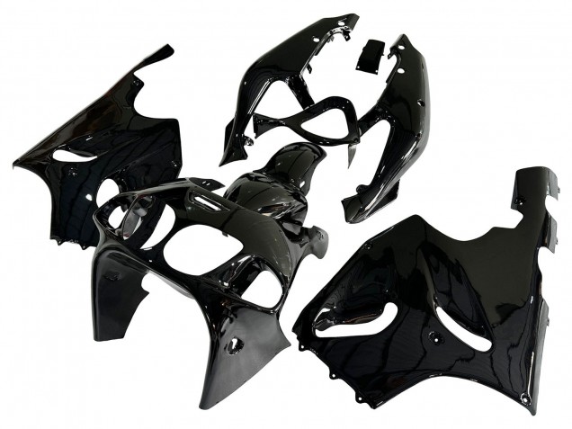 1996-2003 Glossy Black Kawasaki ZX7R Motorcycle Fairing