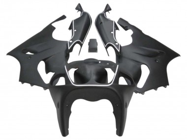 1996-2003 Matte Black Kawasaki ZX7R Motorcycle Fairings