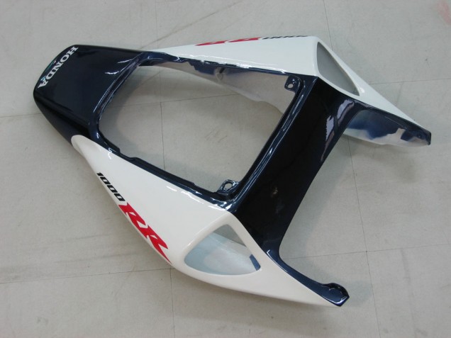 2004-2005 White Blue Glossy Black Fireblade Honda CBR1000RR Motorcycle Fairings