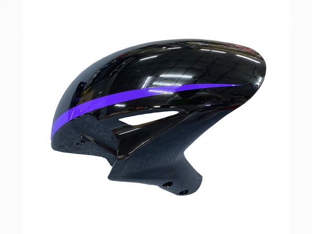 2004-2005 Glossy Black Purple Stripe Honda CBR1000RR Motorcycle Fairings