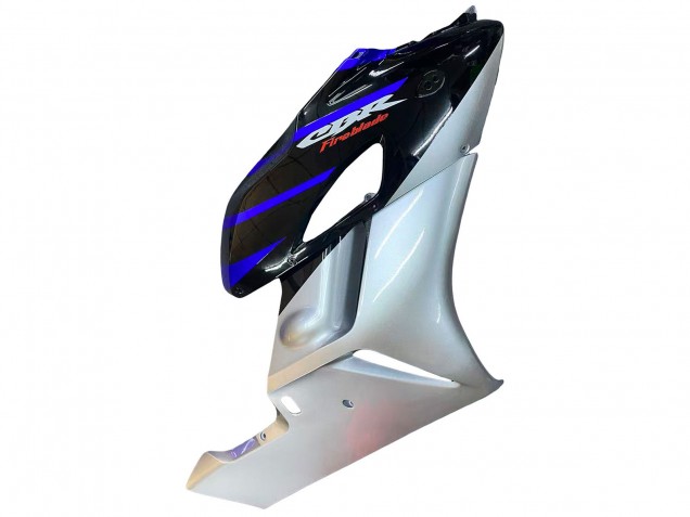 2004-2005 Silver Blue Glossy Black Honda CBR1000RR Motorcycle Fairings