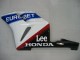 2004-2005 White Blue Red Glossy Black Star EuroBet Lee Honda CBR1000RR Motorcycle Fairings
