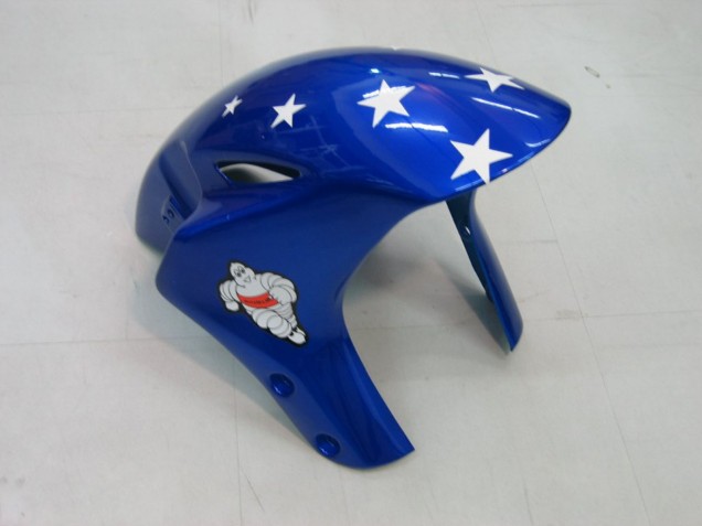 2004-2005 White Blue Red Glossy Black Star EuroBet Lee Honda CBR1000RR Motorcycle Fairings