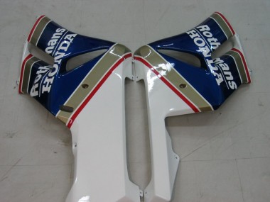 2004-2005 White Blue Gold Rothmans Honda CBR1000RR Motorcycle Fairings