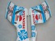 2004-2005 White Blue Snow Nastro Azzurro 46 Honda CBR1000RR Motorcycle Fairings