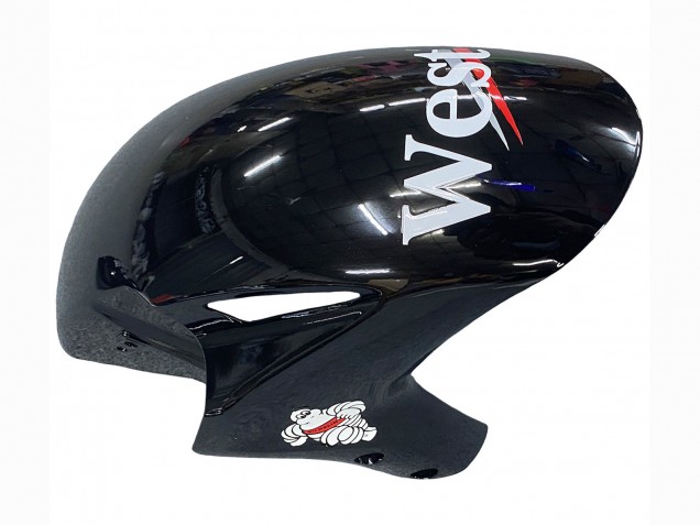 2004-2005 Glossy Black White West Honda CBR1000RR Motorcycle Fairings