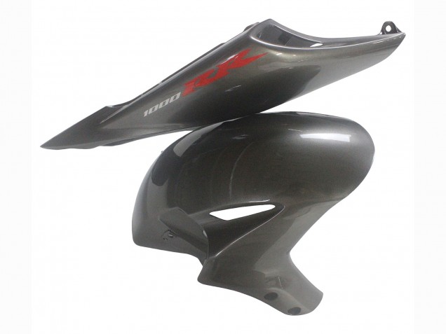 2004-2005 Glossy Grey Glossy Black Honda CBR1000RR Motorcycle Fairings
