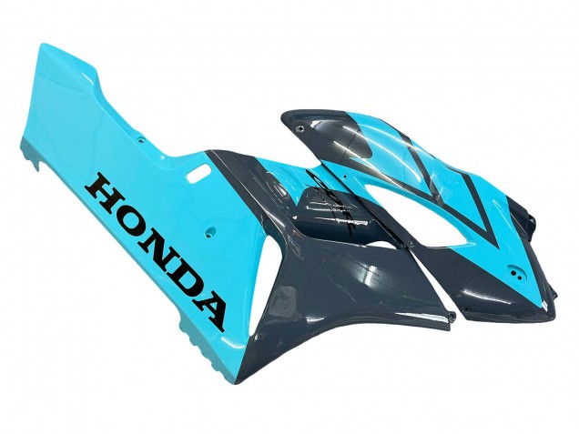 2004-2005 Light Blue Glossy Black Honda CBR1000RR Motorcycle Fairings