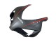 2004-2005 Glossy Black Glossy Grey Red Stripe Honda CBR1000RR Motorcycle Fairings