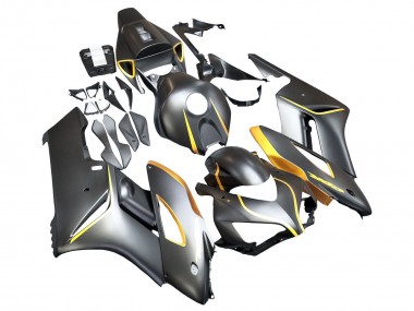 2004-2005 Matte Grey Gold Honda CBR1000RR Motorcycle Fairings