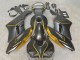 2004-2005 Matte Grey Gold Honda CBR1000RR Motorcycle Fairings