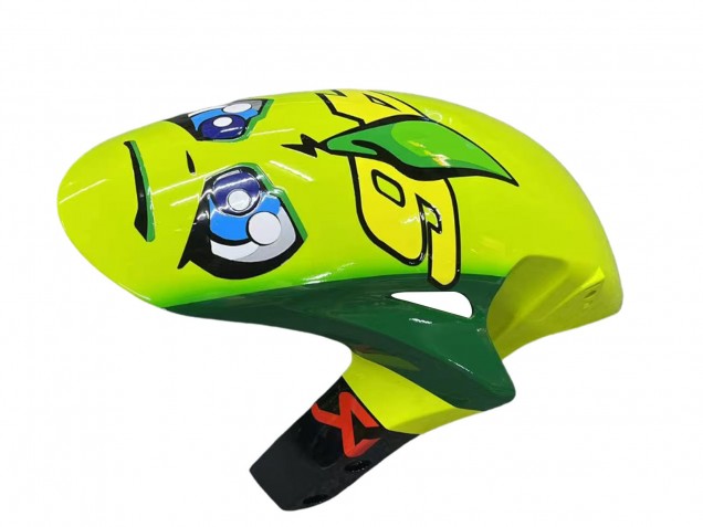2006-2007 Blue Fluorescent Green Glossy Black Shark 46 Honda CBR1000RR Motorcycle Fairings