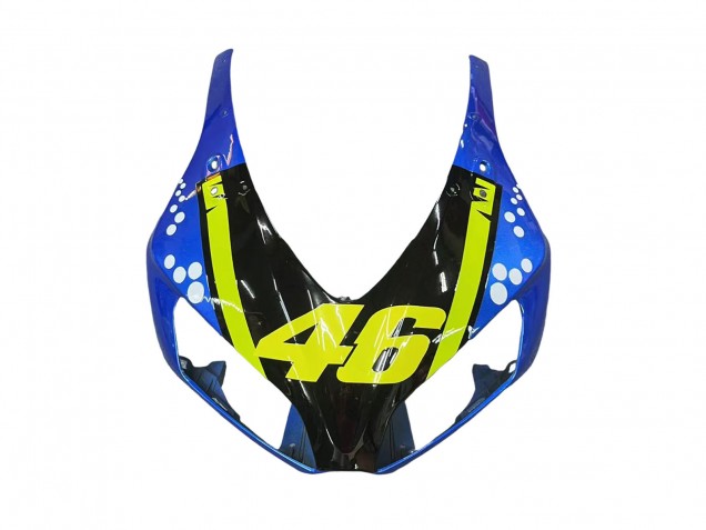 2006-2007 Blue Fluorescent Green Glossy Black Shark 46 Honda CBR1000RR Motorcycle Fairings
