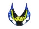 2006-2007 Blue Fluorescent Green Glossy Black Shark 46 Honda CBR1000RR Motorcycle Fairings