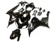 2006-2007 Glossy Black Matte Back Honda CBR1000RR Motorcycle Fairings