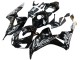 2006-2007 Glossy Black Gold SevenStars Honda CBR1000RR Motorcycle Fairings