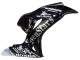 2006-2007 Glossy Black Gold SevenStars Honda CBR1000RR Motorcycle Fairings