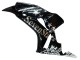 2006-2007 Glossy Black Gold SevenStars Honda CBR1000RR Motorcycle Fairings