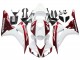 2006-2007 White Red Honda CBR1000RR Motorcycle Fairings