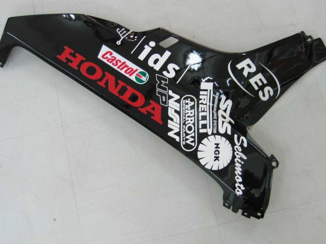 2006-2007 White Green Glossy Black Hannspree 52 Honda CBR1000RR Motorcycle Fairings