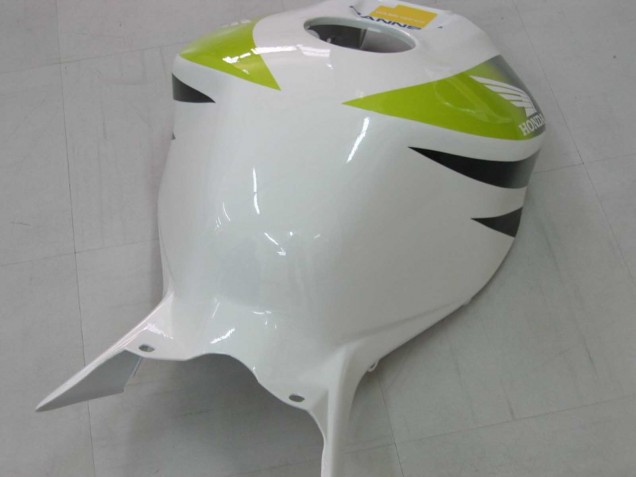 2006-2007 White Green Glossy Black Hannspree 52 Honda CBR1000RR Motorcycle Fairings